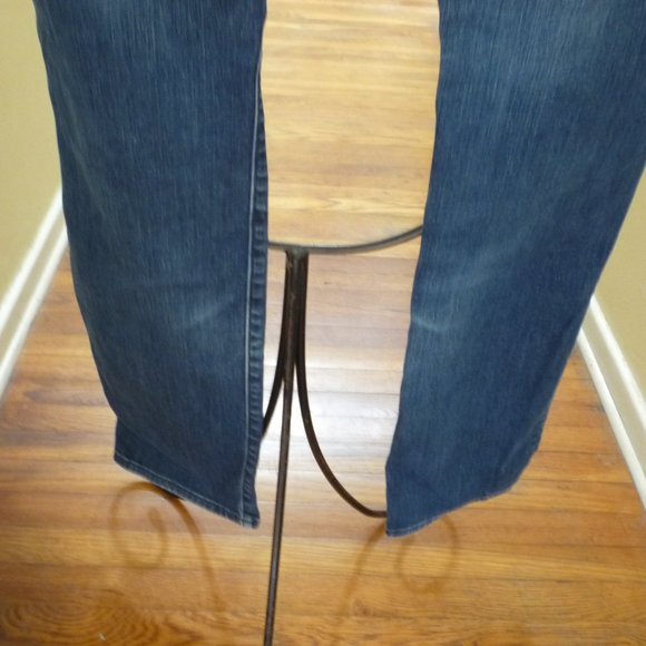 7FOR ALL MANKIND STANDARD MEN JEANS STRETCH STRAIGHT SZ 34 X32 NW - Picture 5 of 6